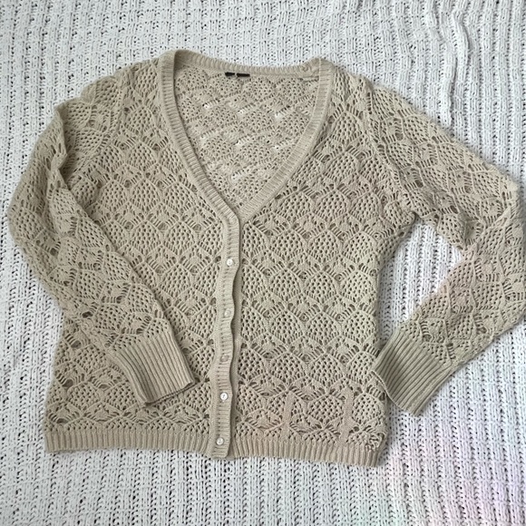 Y2k crochet cardigan - Picture 1 of 3